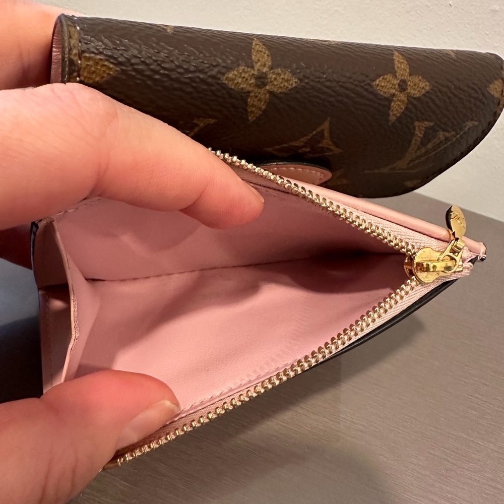 Louis Vuitton Pink and Brown Wallet - Picture 7 of 10